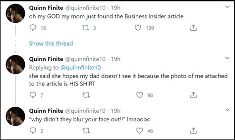 quinn finite nide|OnlyFans user ‘amused’ after article outs her as sex。